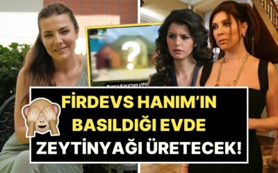 Burcu Kara&apos;nın Zeytinyağı Çiftliğinin Aşk-ı Memnu&apos;da Firdevs Hanım&apos;ın Basıldığı Ev Olduğu Ortaya Çıktı!