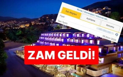 Bursa’nın Meşhur Oteli El Değiştiriyor: Otelin Zamlı Fiyatı Dudak Uçuklattı!