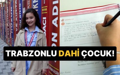 Trabzonlu Dahi Çocuk: Tüm Dünya 9 Yaşındaki Lina'nın Peşinde!