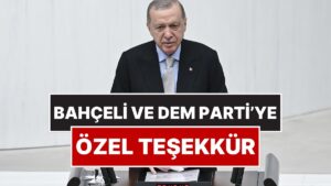 Meclis Açıldı! Cumhurbaşkanı Erdoğan’dan Yeni Yasama Yılı İçin Açıklamalar