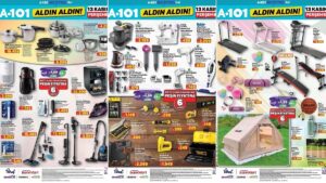 A101&apos;e Kamp Çadırı Geliyor! 13 Kasım 2025 İnternete Özel Aldın Aldın Kataloğu