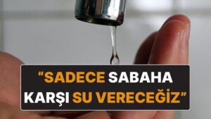 Ankara’da Korkutan Kuraklık Açıklaması: &quot;Suları Sabah Saatlerinde Kontrollü Şekilde Vereceğiz&quot;