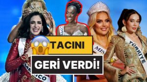 Kainat Güzellik Yarışmasındaki Skandallara Bir Yenisi Eklendi: Miss Universe Finalisti Tacını Geri Verdi!