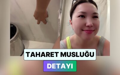 15 Saniyede Türkiye&apos;yi Anlatan Kadının Videosunda Taharet Musluğu Mutluluğu Dikkat Çekti