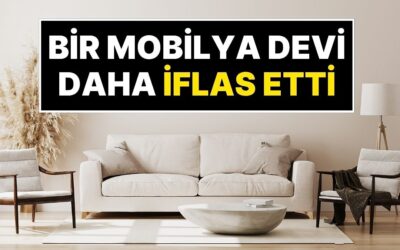 Türkiye’nin Önde Gelen Mobilya Markalarından Ezza Home Resmi Olarak İflas Etti