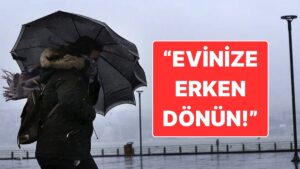 Meteoroloji Uzmanı Beklenen İstanbul Yağmuru İçin Uyardı: "Evinize Erken Dönün"
