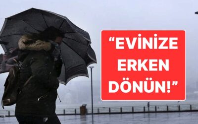 Meteoroloji Uzmanı Beklenen İstanbul Yağmuru İçin Uyardı: &quot;Evinize Erken Dönün&quot;