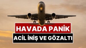 Pasaportunu Yiyen Yolcu Uçağı Karıştırdı! Uçak Acil İniş Yaptı