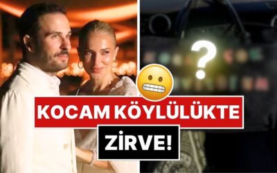 Yanlışlıkla İfşaladığı Eşine Çok Düşkün Olan Burcu Esmersoy Çantasıyla Kocam Köylülükte Zirve Yaptı!