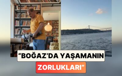 İçerik Üreticisi Sabit Doğan İsimli Öğretmen Boğaz&apos;da Yaşamanın Zorluklarını Anlattı