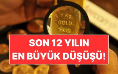 22 Ekim Çarşamba Altın Fiyatları: Son 12 Yılın En Büyük Düşüşü! Altın Düşmeye Devam Edecek mi?