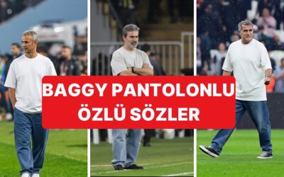 Sosyal Medyanın Yeni Akımı Baggy Pantolon Giymiş Teknik Direktörler