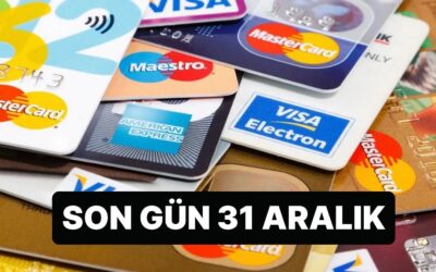 Kredi Kartı Olanlar İçin Son Tarih 31 Aralık! Puanlarınız Yanabilir