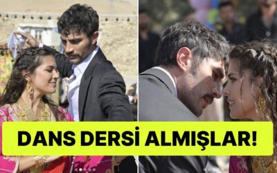 Nasıl Hazırlandılar? Halef'te Yıldız ve Serhat'ın Dans Sahnesinin Prova Görüntüleri Yayınlandı