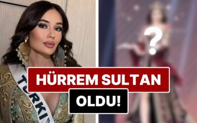 Hürrem Sultan&apos;dan Esinlenmiş: Miss Universe Yarışmasındaki Türkiye Güzelimiz Ceren Arslan Podyumda!