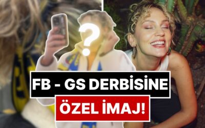 Hayatının İlk Maçına Hazırlanan Farah Zeynep Abdullah&apos;tan Fenerbahçe-Galatasaray Derbisine Özel İmaj!