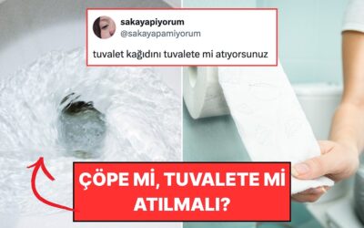Malum Tartışmaya Son Veriyoruz: Tuvalet Kağıdı Tuvalete mi, Çöpe mi Atılır?