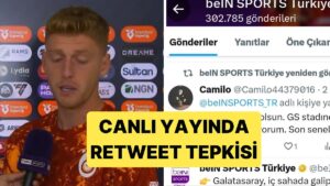 Galatasaray'da Metehan Baltacı, beIN Sports'a Yapılan Retweetle İlgili Canlı Yayında Tepki Gösterdi