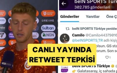 Galatasaray&apos;da Metehan Baltacı, beIN Sports&apos;a Yapılan Retweetle İlgili Canlı Yayında Tepki Gösterdi