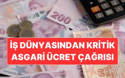 İş Dünyasından Bölgesel Asgari Ücret Çağrısı: &quot;Mutlaka Değerlendirmeliyiz&quot;