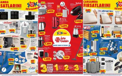 ŞOK&apos;a Buharlı Temizlik Makinesi Geliyor! 12 Kasım 2025 ŞOK Aktüel Ürünler Kataloğu