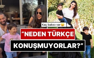 Arda Turan ve Aslıhan Doğan Turan&apos;ın Çocuklarının İngilizce Konuşması ve Yabancı Bakıcıları Dikkat Çekti