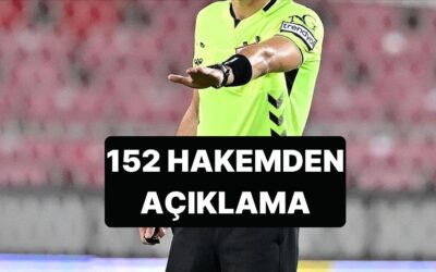 Bahis Skandalıyla PFDK&apos;ya Sevk Edilen 152 Hakem Ortak Açıklama Yaptı