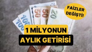 Mevduat Faizleri Yüzde 48&apos;e Kadar Çıkıyor: Peki 1 Milyon TL&apos;nin Güncel Aylık Getirisi Ne Kadar?