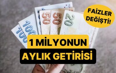 Mevduat Faizleri Yüzde 48&apos;e Kadar Çıkıyor: Peki 1 Milyon TL&apos;nin Güncel Aylık Getirisi Ne Kadar?