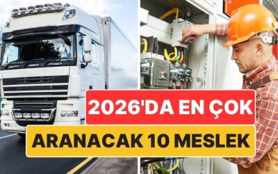 2026 Yılında En Yüksek Talebi Görecek 10 Meslek! Bazıları Diploma Bile İstemiyor