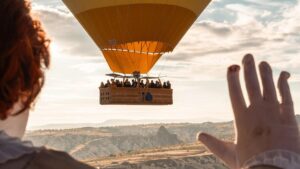Kapadokya’da Tüyler Ürperten Sürpriz! Kırmızı Bir Balonda &quot;O&quot; Ortaya Çıktı!