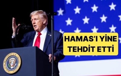 Donald Trump, Hamas&apos;ın İktidarda Kalması İhtimali İçin Yeniden Filistin&apos;i Tehdit Etti