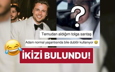 Oyuncu Tolga Sarıtaş'a İkizi Kadar Benzeyen Genç Sosyal Medyayı Birbirine Kattı!