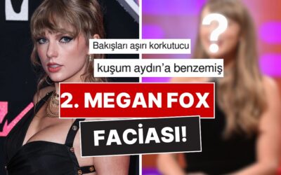 2. Megan Fox Faciası: Botoksları Oturmadan Programa Çıkan Taylor Swift Alay Konusu Oldu!