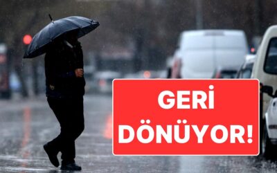 23 Kasım Pazar Hava Durumu: Batıda Yağışlar Geri Dönüyor