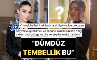 Yıllardır İngilizce Dersi Alan Hande Erçel'in İngilizcesi Sosyal Medyada Yine Tartışma Yarattı!