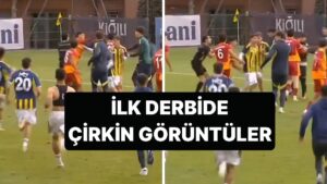 Fenerbahçe-Galatasaray&apos;ın Karşılaşacağı Derbi Gününde U19&apos;da Kavga Vardı