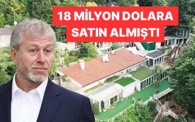 Rus Milyarder Roman Abramoviç&apos;in İstanbul Üsküdar&apos;daki Villası Havadan Görüntülendi
