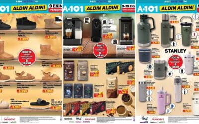 A101&apos;e UGG Bot Çeşitleri Geliyor! 9 Ekim 2025 İnternete Özel Aldın Aldın Kataloğu