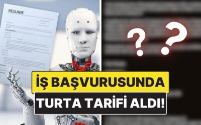 Turta Tarifi Gönderdi: Bir Adam İş Başvurularındaki Yapay Zeka CV Taramasını Böyle İfşa Etti!