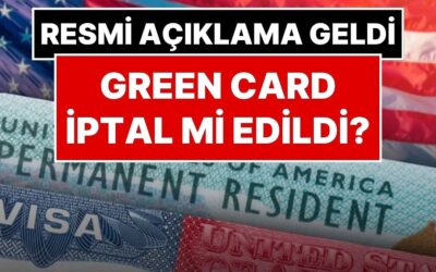 Green Card Başvurusu Ne Zaman Başlayacak? Amerika’dan Green Card Hakkında Önemli Açıklaması
