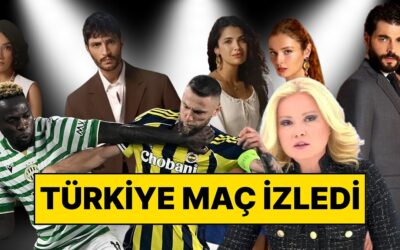 Fenerbahçe Maçı Sıralamayı Altüst Etti: 27 Kasım Perşembe Reyting Sonuçları Açıklandı