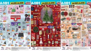 A101&apos;e Yılbaşı Ürünleri Geliyor! 4 Aralık 2025 A101 Aldın Aldın Kataloğu