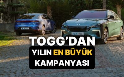 Togg Aralık 2025 Kampanyası: Yılın Son ve En Büyük Kampanyası Duyuruldu!