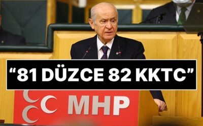 Devlet Bahçeli’den KKTC Çıkışı: “KKTC, Türkiye Cumhuriyeti’ne Katılmalıdır”
