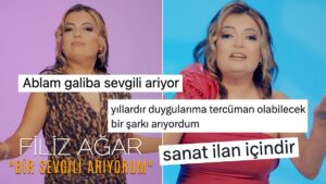 Sanatçı Filiz Ağar&apos;ın &quot;Bir Sevgili Arıyorum&quot; Türküsünün Sözleri Goygoyculardan Nasibini Aldı