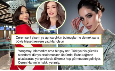 Miss Universe Sonuçlarına Tepki: İlk 30'a Sokulmayan Ceren Arslan'a Sosyal Medyadan Destek Yağdı!