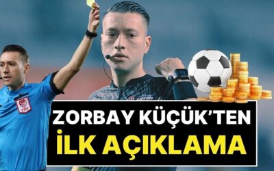 Bahisçi Hakemlerden Zorbay Küçük’ten İlk Açıklama: “2 Tane 20’şer Liralık Bahis Yaptım”