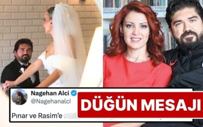 Sevgilisi Pınar Ayaz ile Evlenen Rasim Ozan Kütahyalı’ya Eski Eşi Nagehan Alçı’dan Tebrik Mesajı