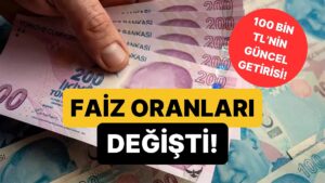 Bankaların Mevduat Faizleri Değişti: İşte 100 Bin TL&apos;nin Aylık Getirisi!